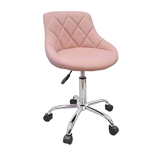 Wide Backrest Salon Beauty Leather Chair With Strong Wheels Adjustable and Rotating barber Chair hair salon stool