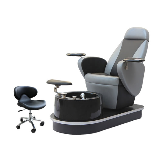 Luxury Pedicure And Foot Massage Chair,Removable Ceramic Basin,Multifunctional Design