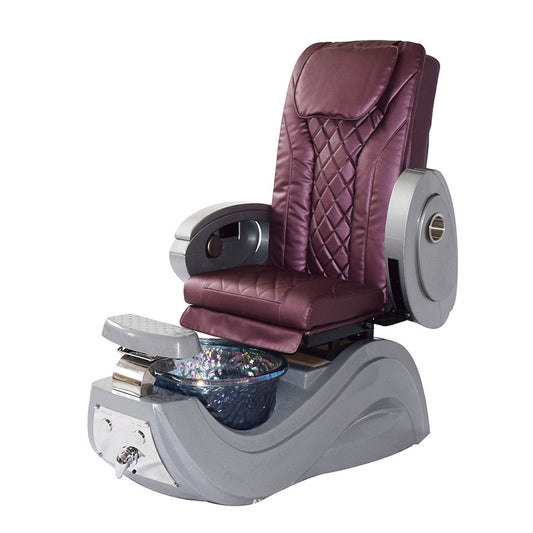 Pedicure Chair With Bubble Massage Foot Bath, Beauty Spa Salon Unit Station Technician Supplies