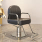 Latest European Style Aluminium Alloy Heavy Duty Black Barber Chairs Styling Chairs Salon Chair With