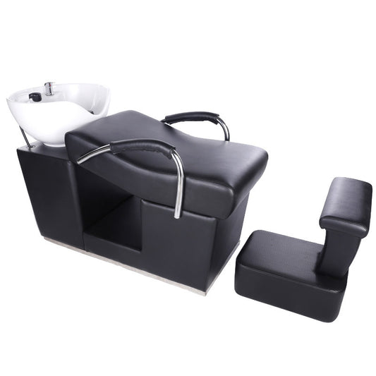 Modern Luxury Hair Salon Furniture Multifunctional Wash Chair Massage Shampoo Bowl Bed Chair