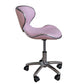 Beauty Salon Equipment Comfortable Pink Leather Salon Stool