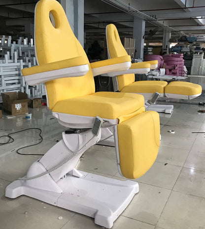 Hairdressing Salon Furniture Facial Treatments Electric Triple Motor Eyelash Beauty Table Massage Bed Wholesale