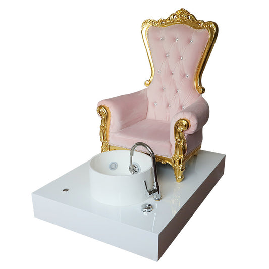 New Type Of Nail Pedicure Chair Design,Customizable Base Foot Tub With Drain Pump