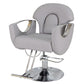 Stainless Steel Frame Elegant Barber Chair With Thick Foam Padding for Salon Chair for Hair