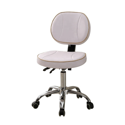 Wholesale Height Adjustable Leather Swivel Saddle Stool Barber Salon Chairs