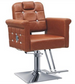 New High-end Beige Barber Shop Special Chair,With Hydraulic Pump,High-density Comfortable Sponge