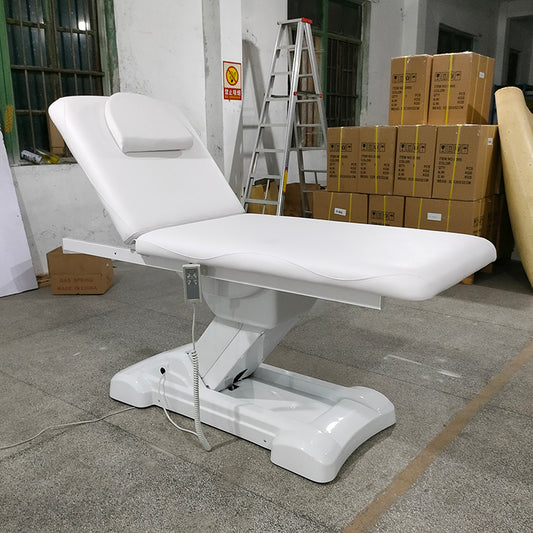 2022 New Design Beauty Salon Furniture 3 Motor Electric Beauty Massage Bed Factory Wholesale Custom