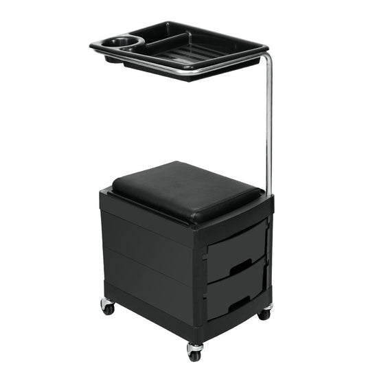 Popular Beauty Salon Cabinet Professional Furniture Wholesale Rolling Modern Hairdressing Hair Barber Trolley Cart Salon