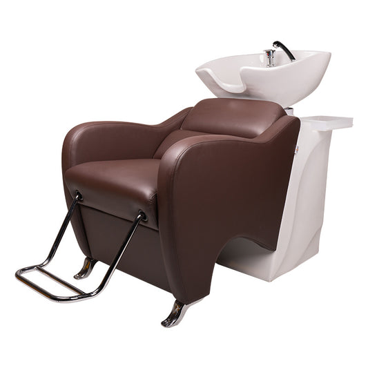 Modern Barber Shop Equipment Saloon Hairdressing Wash Chair Lay Down Washing Salon Shampoo Chair