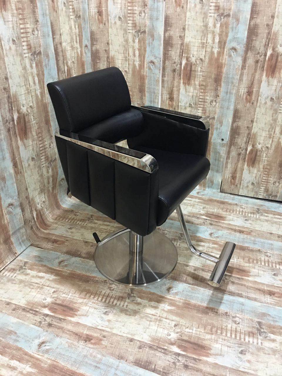 Good Price Round Back Black Barber Chairs Great Barber Chair Design For Sale