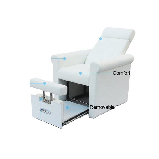 Luxury Spa Pedicure Chair For Commercial Beauty Furniture Electric Foot Massager Chair