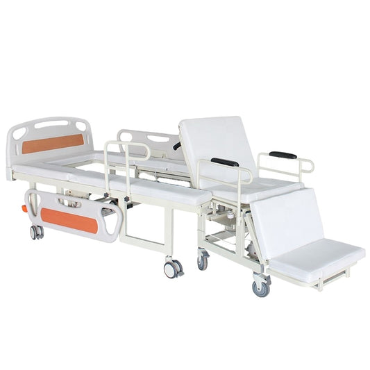 Medical Electric Disabled Elderly Hospital Home Care Nursing Medical Bed With Wheelchair