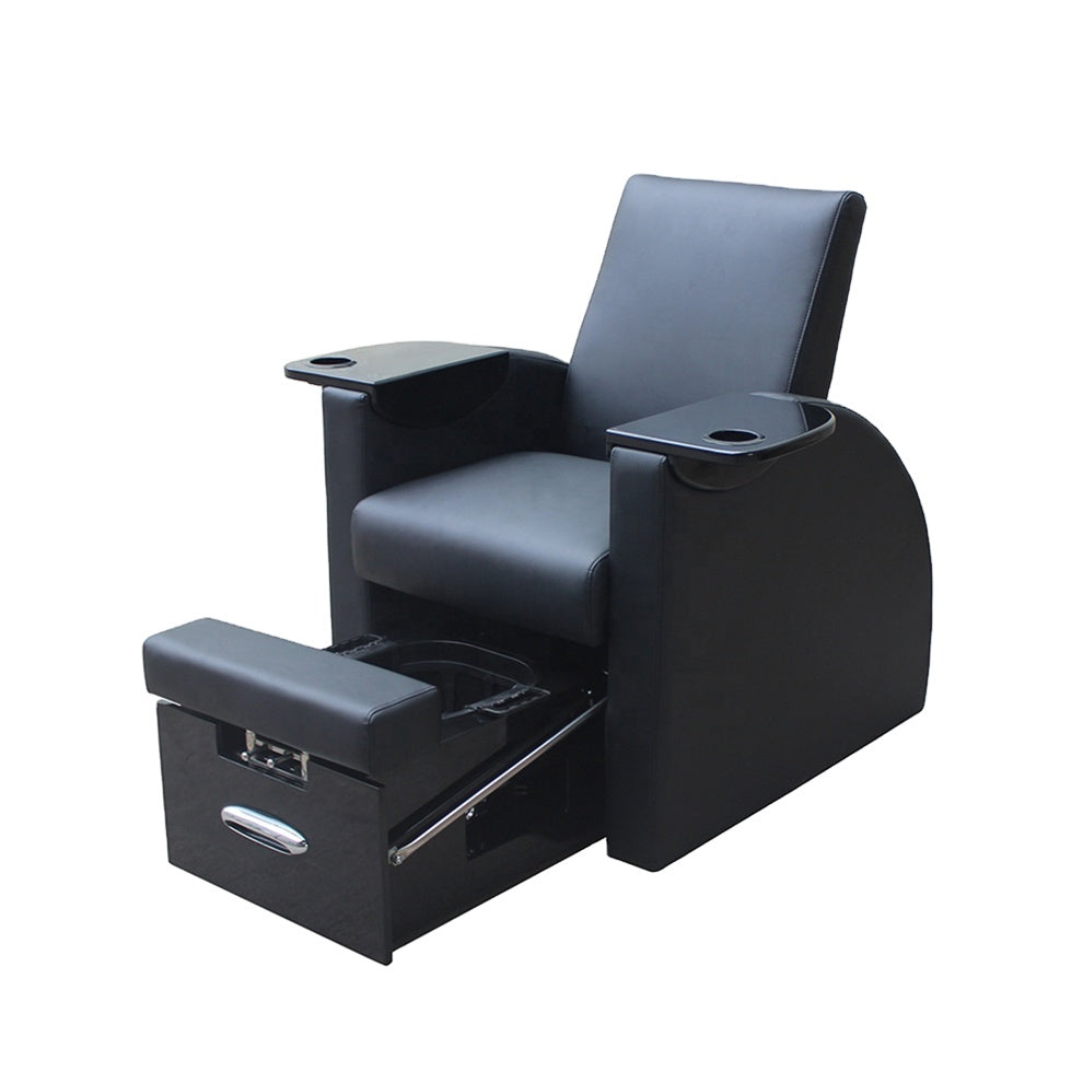 Luxury Manicure Chair Without Tube Eddy Current Foot Massage Chair Can Back Powerful Pump Pedicure Chair