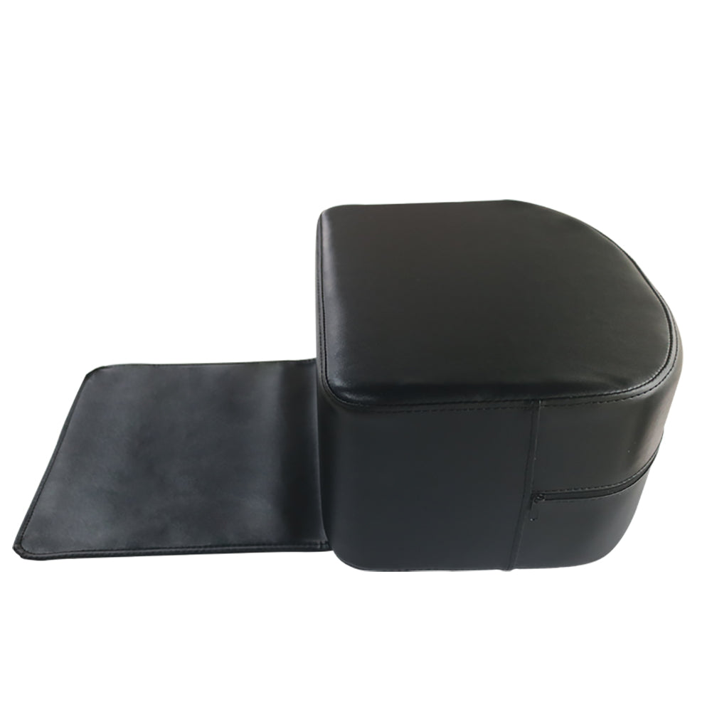 Cadiario Black Child Booster Seat Cushion Salon Beauty Spa Equipment for Hair Styling Barber Chair,11.81¡Á7.09 inches