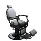 Cadiario Barber salon shop gray fabric barber chair high quality fabric can be customized color for easy cleaning