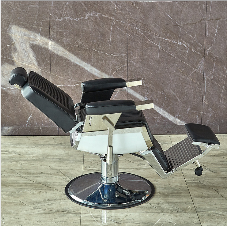 Cadiario Modern Wood Beauty Salon Furniture Equipment All Purpose Hair Barber Hairdresser Styling Chair Big Hydraulic Pump Contemporary