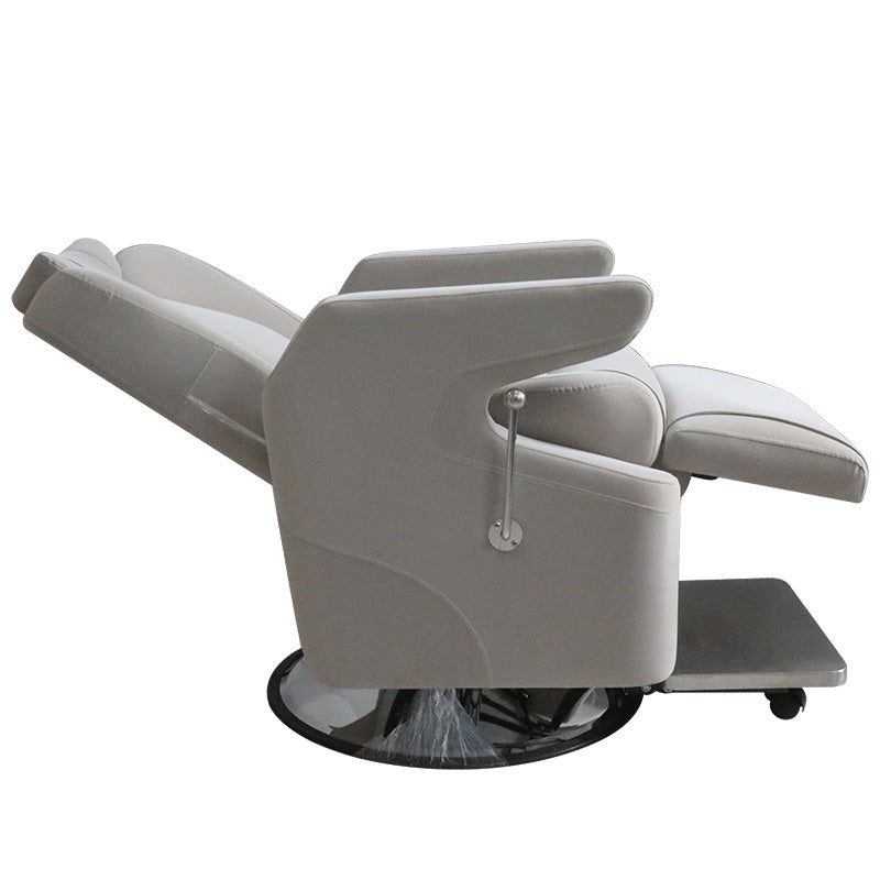 Cadiario Semi-automatic barber chair, one motor can automatically lift barber shop salon furniture