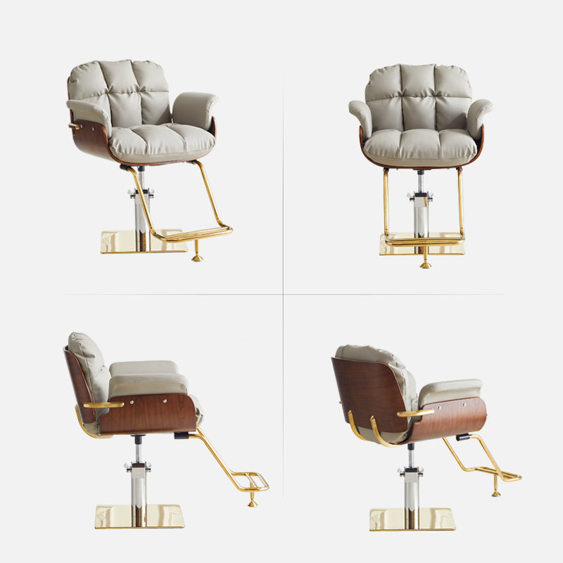 Cadiario Leisure barber chair can be customized color gold-plated process can be freely retractable price concessions