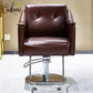 Cadiario Red barber chair crocodile grain leather high-density sponge casual style load-bearing 150-200KG color can be customized CA-B0004