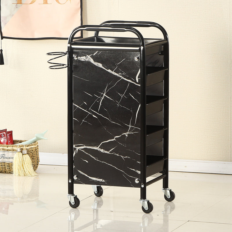 Cadiario Simple barber chair cart is suitable for barbershop placement tools, use multiple colors to choose high quality