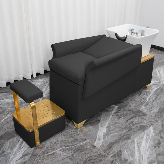 Cadiario Cadiario black new high-end high-end shampoo bed can be customized color ceramic shampoo basin