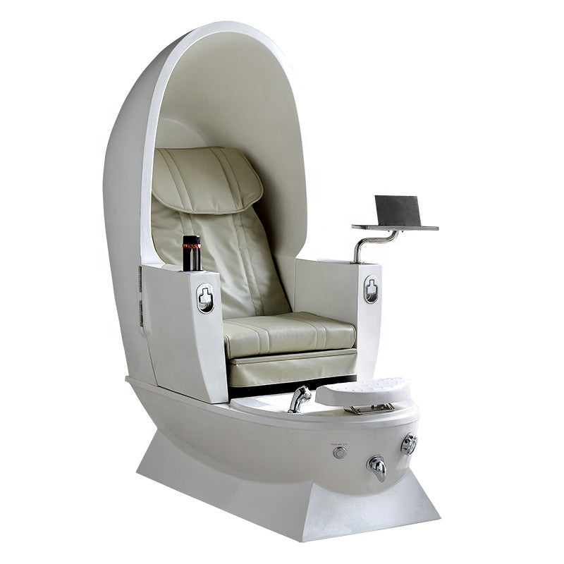 Cadiario Antique pedicure chair with foot massage and back massage chair for nail salon spa chair