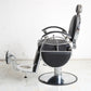 Cadiario Featured Retro Barber Chair American Style Classic Designed for Mens Salon Furniture Hydraulic Pump Metal Steel 3 Years Optional