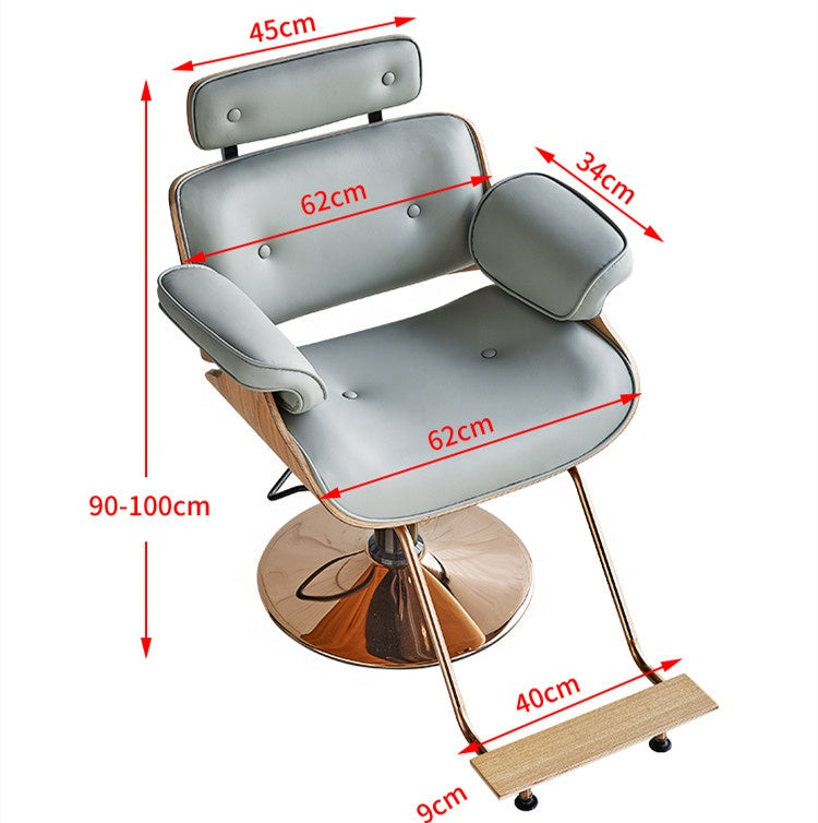 Cadiario Best selling cocoa salon hot style chair salon style chair cheap beauty furniture barber chair