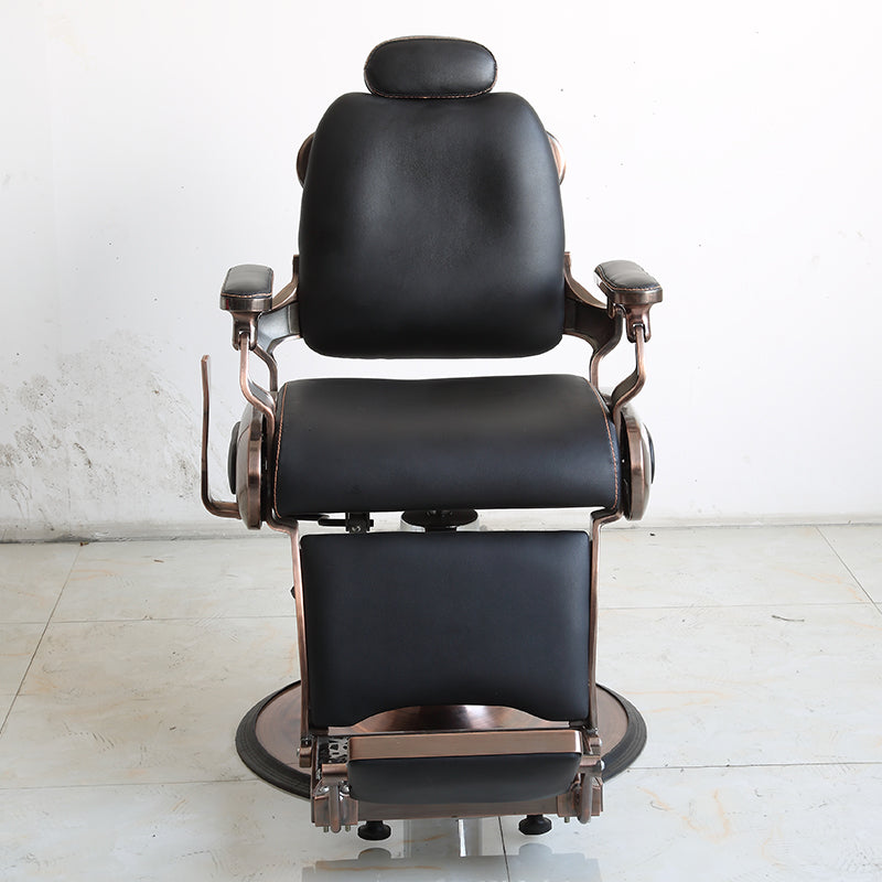 Cadiario Retro barber chair series brown barber chair custom factory wholesale production