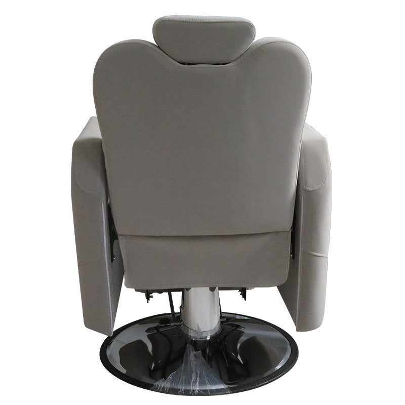 Cadiario Semi-automatic barber chair, one motor can automatically lift barber shop salon furniture