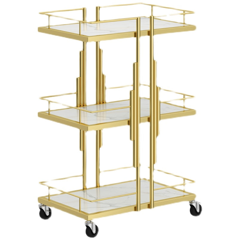 Cadiario Multi-layer metal cart product storage holder rack cosmetic storage Organizer rack